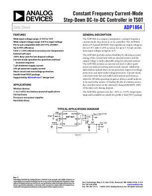 ADP1864 数据手册首页