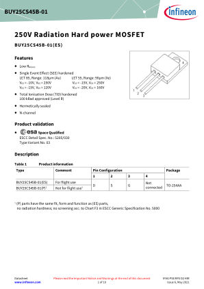 BUY25CS45B01 datasheet cover page