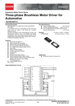 BD16852AEFV-C datasheet cover page