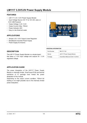 MLS1117-02 datasheet cover page