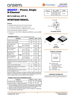 NTMTS0D7N06CL 数据手册首页