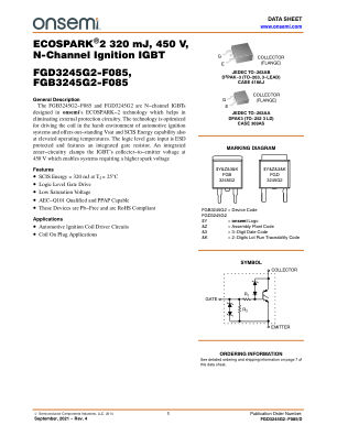 FGD3245G2-F085 数据手册首页