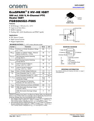 FGB5065G2-F085 数据手册首页