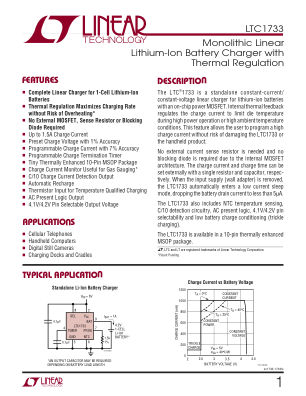1733FS datasheet cover page