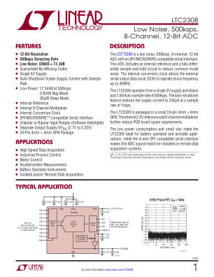 2308FC datasheet cover page