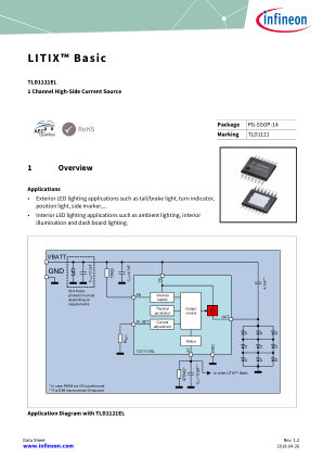TLD1121EL datasheet cover page