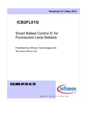 ICB2FL01G 数据手册首页