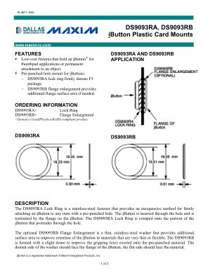 DS9093RA-DS9093RB datasheet cover page