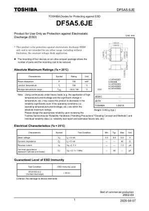 DF5A5.6JE 数据手册首页