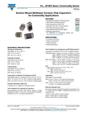 VJW1BCBASCOMSERIES datasheet cover page