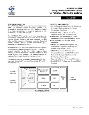 MAX78630 datasheet cover page