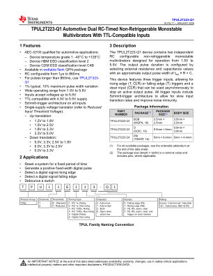 TPUL2T223-Q1 数据手册首页