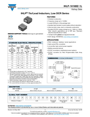 LP16BZ1L datasheet cover page