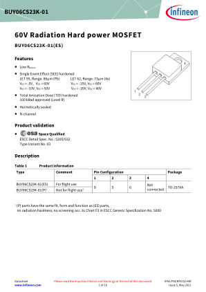 BUY06CS23K01 datasheet cover page