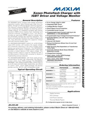 MAX8685-MAX8685F datasheet cover page