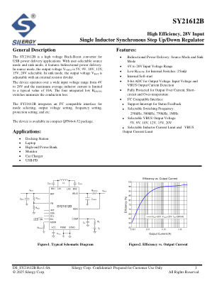 SY21612BQFC datasheet cover page