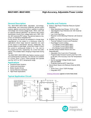 MAX14691-MAX14693 datasheet cover page