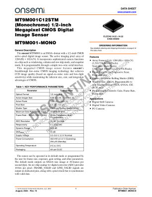 MT9M001-MONO datasheet cover page