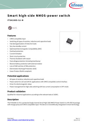 ITS4100S-SJ-N datasheet cover page