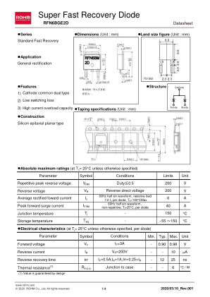 RFN6BGE2D 数据手册首页