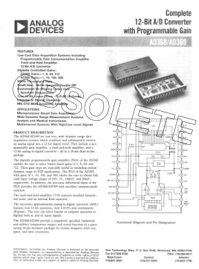 59914436971671AD368 datasheet cover page