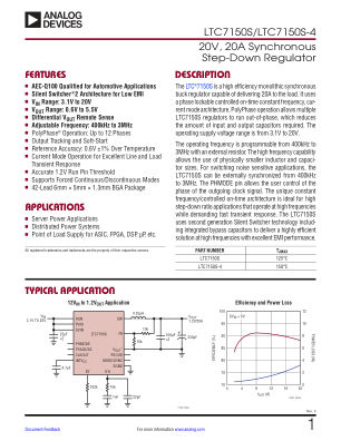 LTC7150S-7150S-4 datasheet cover page