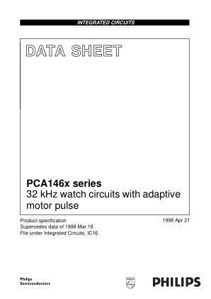 PCA146X datasheet cover page