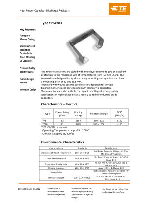 YP1010KJ datasheet cover page