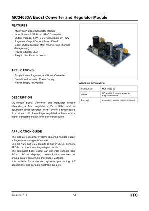 MBS34063-02 datasheet cover page