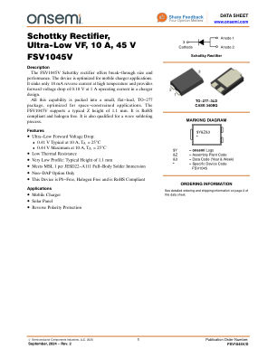 FSV1045V 数据手册首页