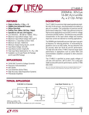 14682FB datasheet cover page