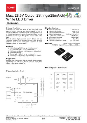 BD65B60GWL datasheet cover page