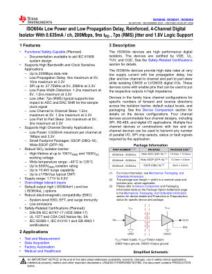 ISO6042 数据手册首页