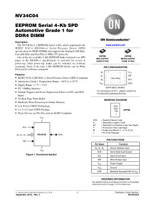 NV34C04 datasheet cover page