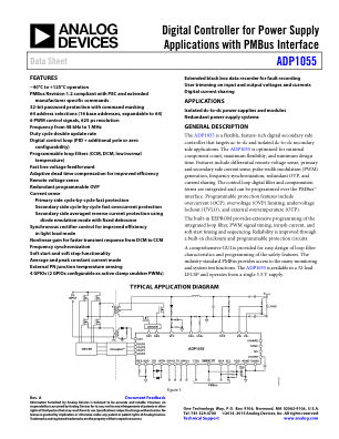ADP1055 数据手册首页