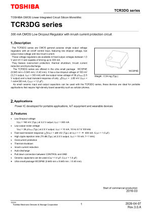 TCR3DG45 datasheet cover page