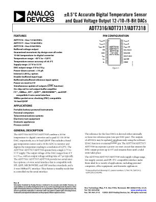ADT7316 datasheet cover page