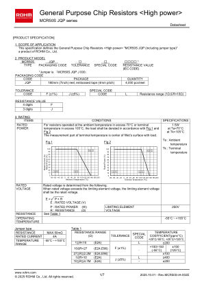 MCR50SJQPJL 数据手册首页