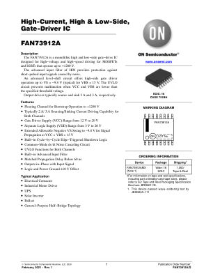 FAN73912A 数据手册首页