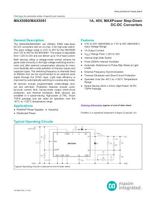 MAX5080-MAX5081 datasheet cover page