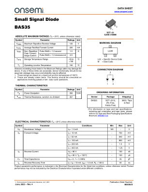 BAS35 数据手册首页