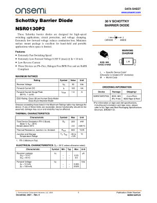 NSR0130P2 数据手册首页