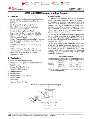 LM2917-N datasheet cover page