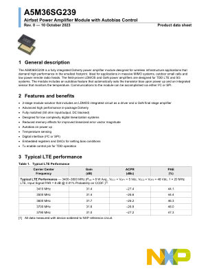 A5M36SG239 datasheet cover page