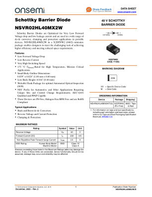 NSVR02HL40MX2W 数据手册首页