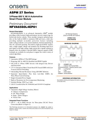 NFVA6560L4EP81 datasheet cover page