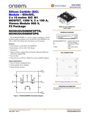 NXH020U90MNF2PTG 数据手册首页