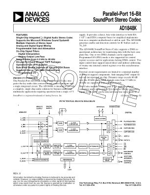 1692269AD1848K datasheet cover page