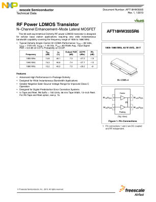 AFT18HW355S datasheet cover page