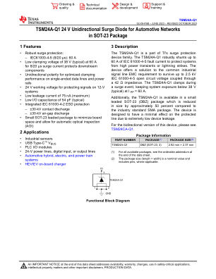TSM24A-Q1 datasheet cover page